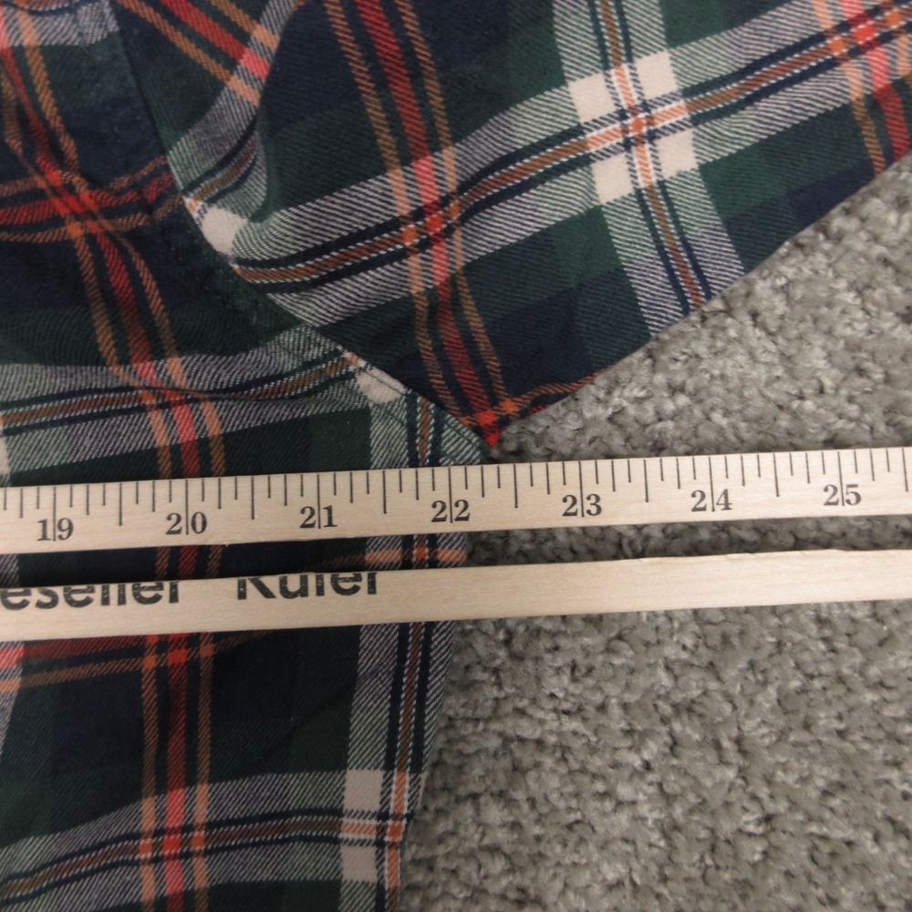 Marine Layer Shirt Mens Large Plaid Tartan Twill Flannel Outdoor Work Button Up - Picture 6 of 7